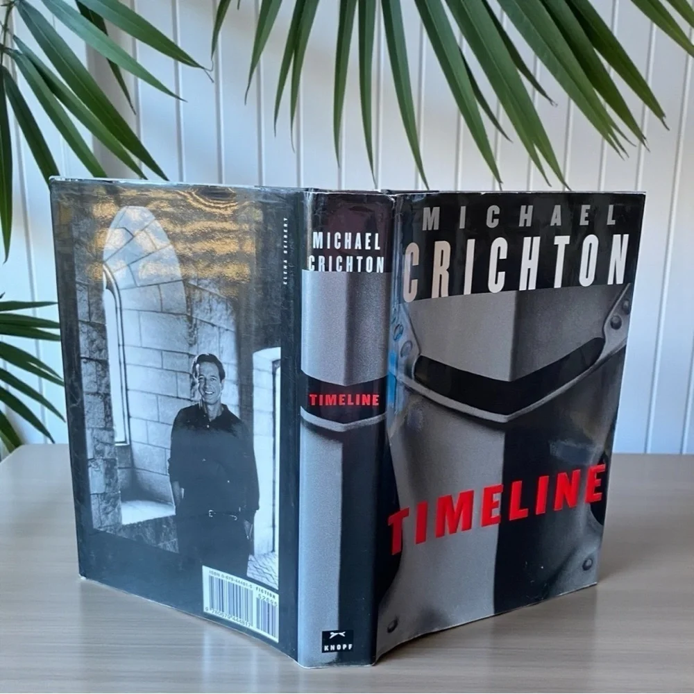 Michael Crichton Timeline – First Trade Edition 1999 Hardcover with Dust Jacket
